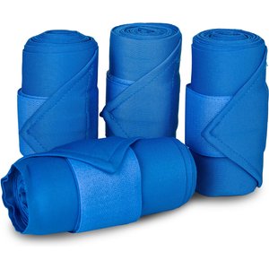 Equi-Essentials Poly Standing Horse Leg Wraps, Blue, 5-in x 12-ft