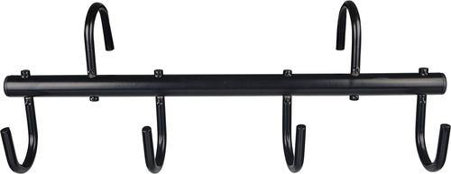 Show full view: Equi-Essentials Portable Horse Tack Rack with 4 Hooks, Black slide 1 of 1