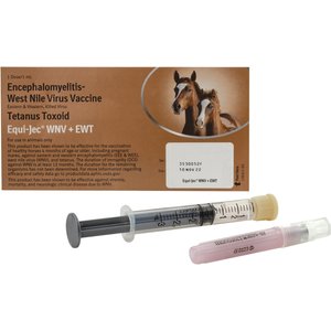 EQUI JEC WNV + EWT Vaccine for Horses, 1mL Syringe