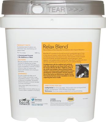 Show full view: Equilite Herbals Relax Blend Calming Powder Horse Supplement, 2-lb tub slide 2 of 3