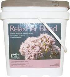 Equilite Herbals RelaxHer Blend Calming Powder Horse Supplement, 6-lb tub
