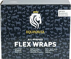 Equinavia All Purpose Flex Wraps, 20-ft x 5-yd, 20 count, Black slide 2 of 9