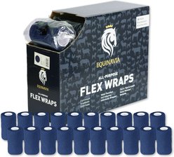 Equinavia All Purpose Flex Wraps, 20-ft x 5-yd, 20 count, Blue