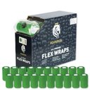 Equinavia All Purpose Flex Wraps, 20-ft x 5-yd, 20 count, Neon Green