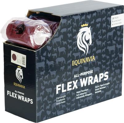 Show full view: Equinavia All Purpose Flex Wraps, 20-ft x 5-yd, 20 count, Red slide 2 of 10