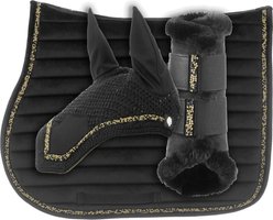 Equinavia Arendal Matching Horse Set, Black/Gold, Horse