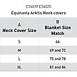 Show in main carousel: Equinavia Arktis 200-g Horse Turnout Neck Cover, Cranberry Red, X-Large slide 2 of 2