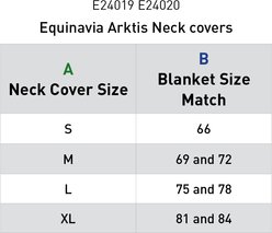 Equinavia Arktis No Fill Horse Turnout Neck Cover, Carbon Gray, Medium slide 2 of 3
