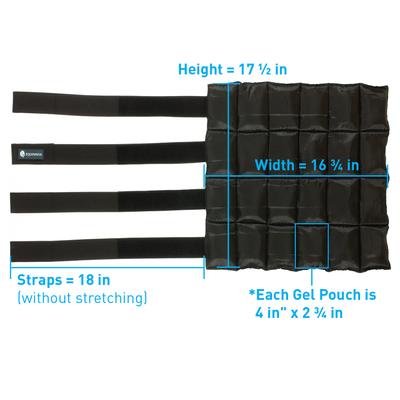 Show full view: Equinavia Cool Relief Therapy Ice Wrap, 2 count, Royal Blue, 2 slide 4 of 5