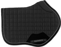 Equinavia Copenhagen Stay Put All Purpose Saddle Pad, Black, Horse