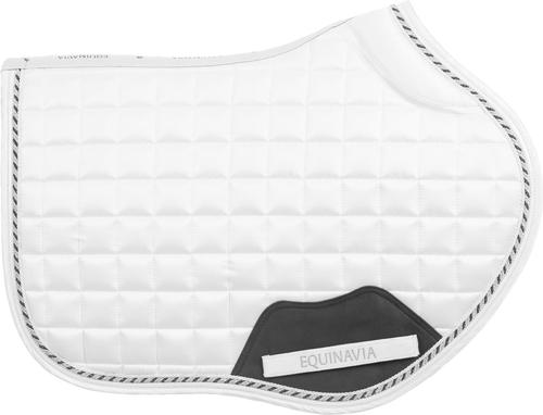 Show full view: Equinavia Copenhagen Stay Put All Purpose Saddle Pad, White, Horse slide 3 of 9