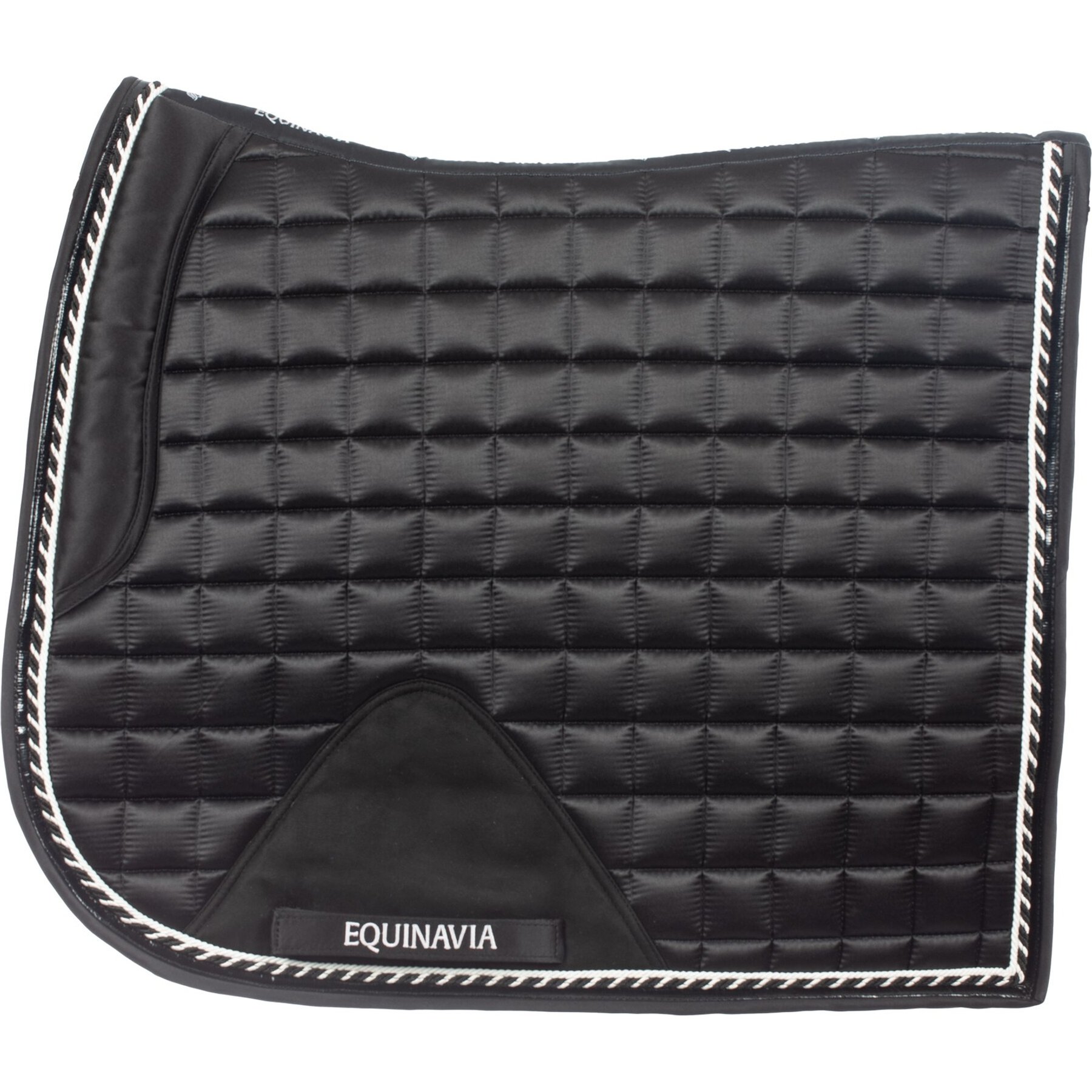 Equinavia Copenhagen Stay Put Dressage Saddle Pad, Black, Horse