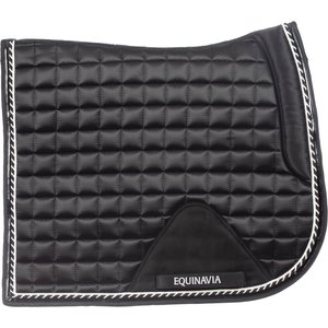 Equinavia Copenhagen Stay Put Dressage Saddle Pad, Black, Horse