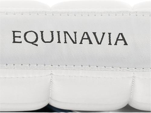 Show full view: Equinavia Copenhagen Stay Put Dressage Saddle Pad, White, Horse slide 3 of 3