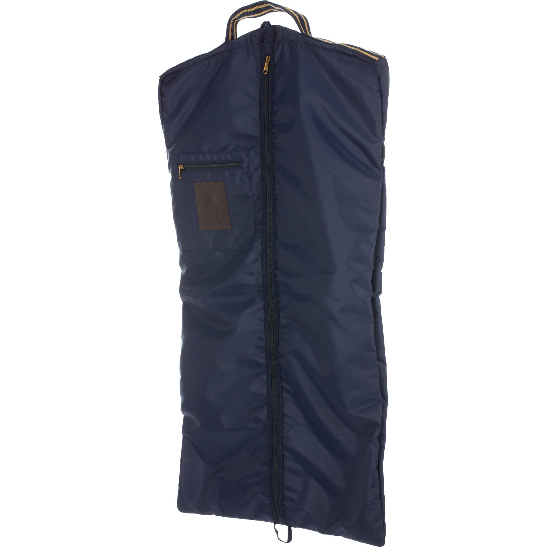 Equinavia Darby Garment Bag, Navy/Gold