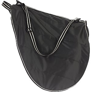 Equinavia Darby Saddle Bag, Black/Silver