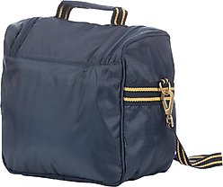Equinavia Darby Zip Top Grooming Bag, Navy/Gold slide 2 of 4