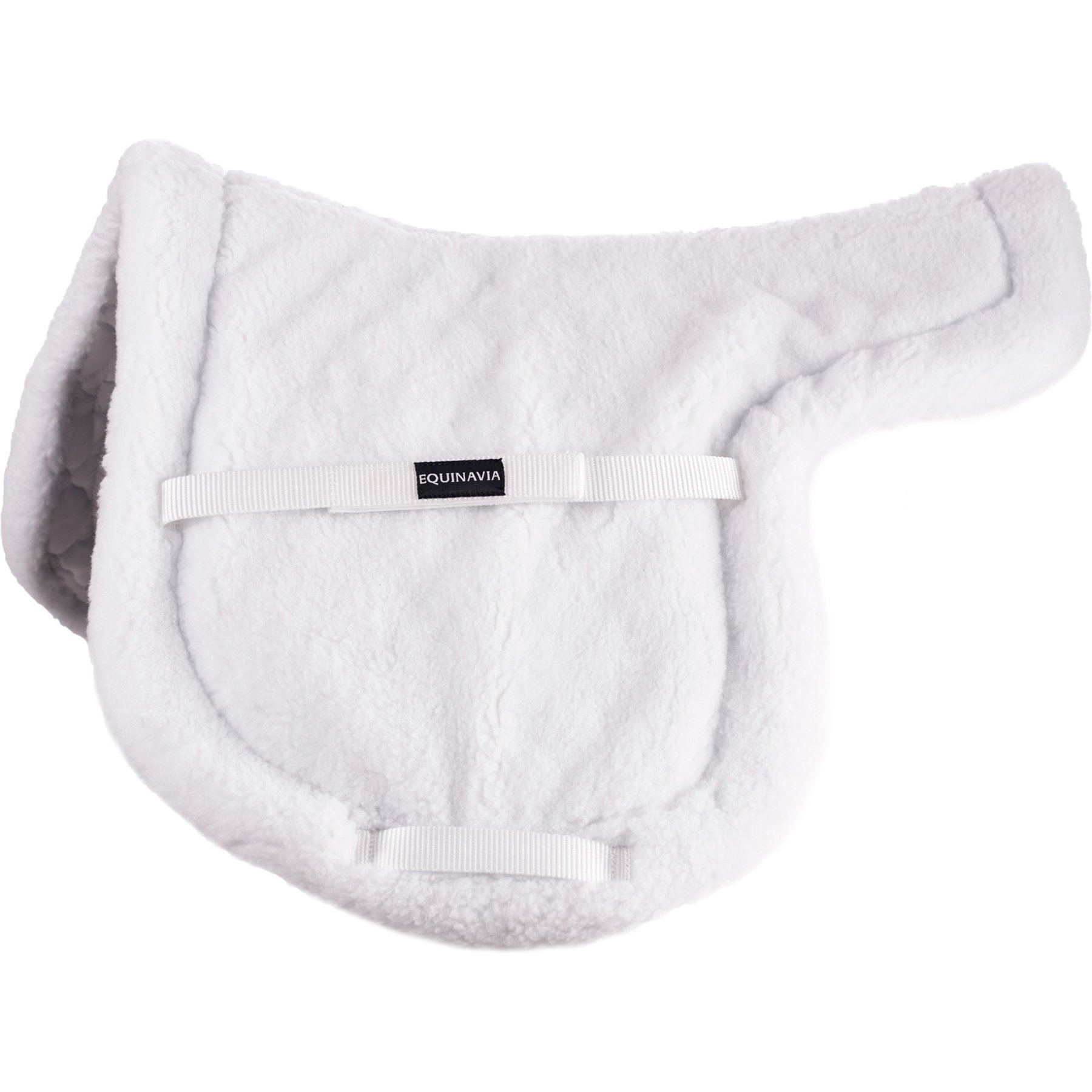 Equinavia Eidsvoll Classic Fleece Show Pad, White, Medium