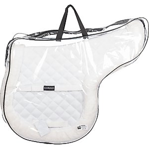 Equinavia Eidsvoll Ultra Fleece Forward Cut Shaped Saddle Pad, White, Large