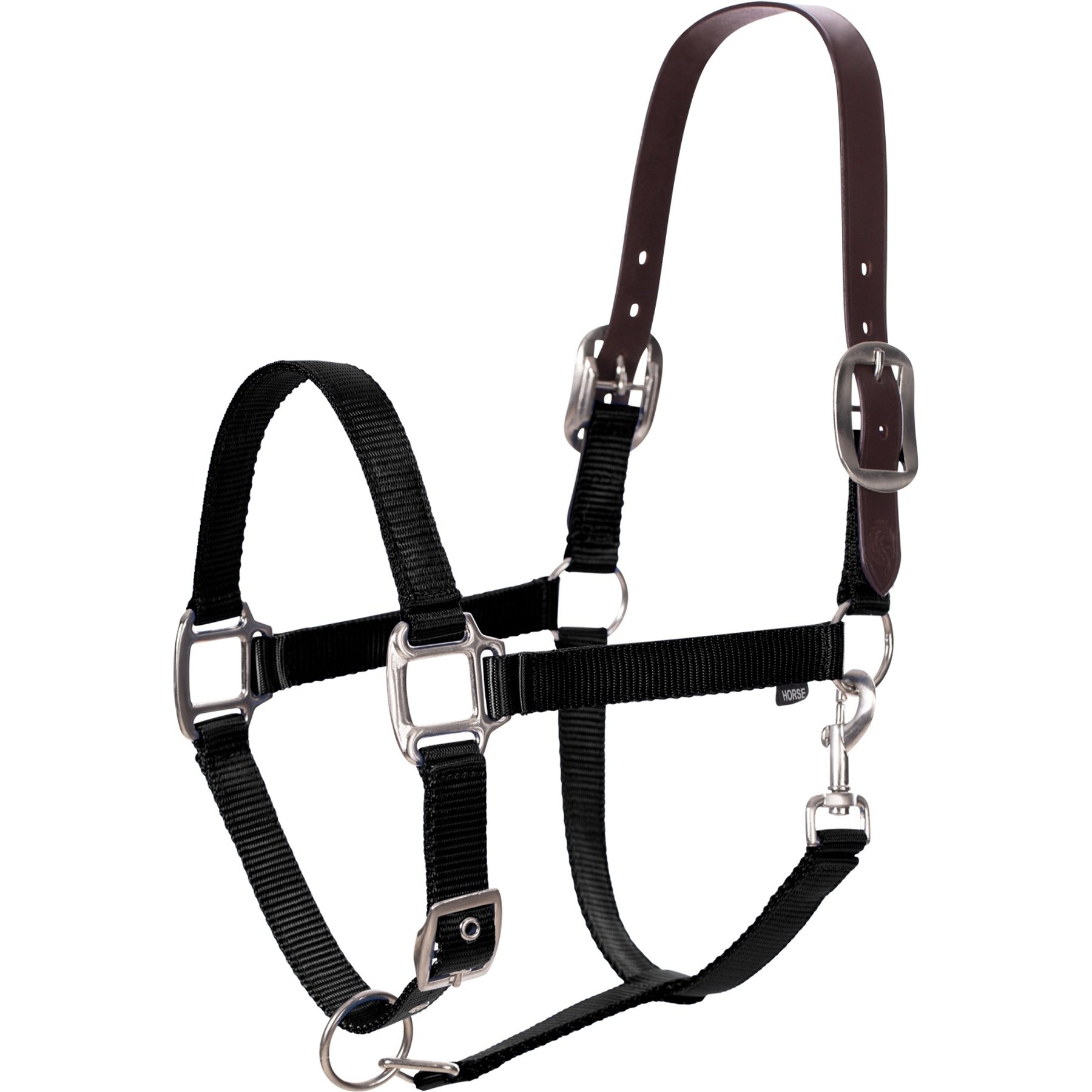Equinavia Loki Horse Breakaway Halter, Black, Warmblood