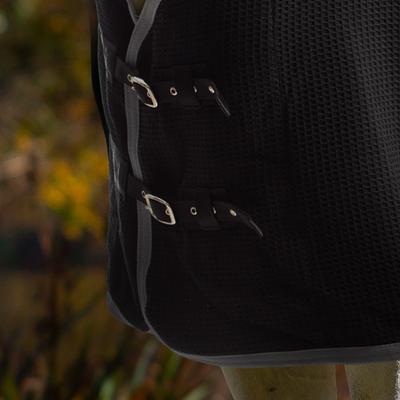 Show full view: Equinavia Luftig Waffle Horse Cooler, Black, 66-in slide 2 of 6