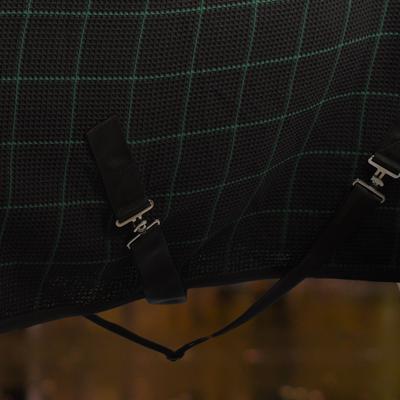 Show full view: Equinavia Luftig Waffle Horse Cooler, Black/Hunter Green, 74-in slide 4 of 5