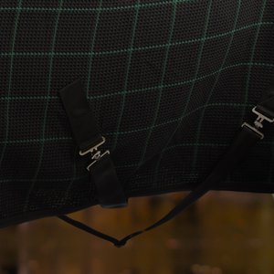 Equinavia Luftig Waffle Horse Cooler, Black/Hunter Green, 78-in