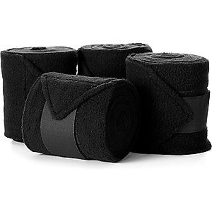 Equinavia Luna Polo Wraps with Storage Bag, Black