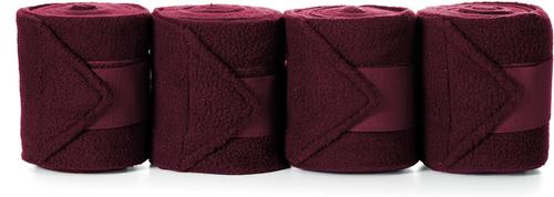 Show full view: Equinavia Luna Polo Wraps with Storage Bag, Wine Red slide 5 of 6