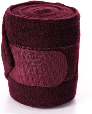 Show full view: Equinavia Luna Polo Wraps with Storage Bag, Wine Red slide 4 of 6