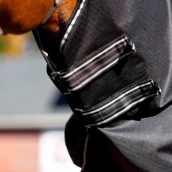 Show full view: Equinavia Norse 200-g Horse Turnout Neck Cover, Black, Large slide 3 of 6