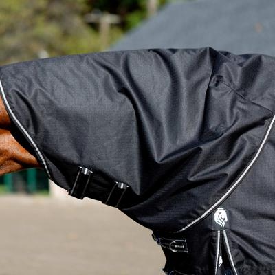 Show full view: Equinavia Norse 200-g Horse Turnout Neck Cover, Black, Small slide 3 of 7