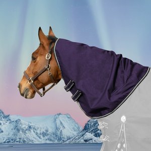 Equinavia Norse 200-g Horse Turnout Neck Cover, Grape Purple, Medium