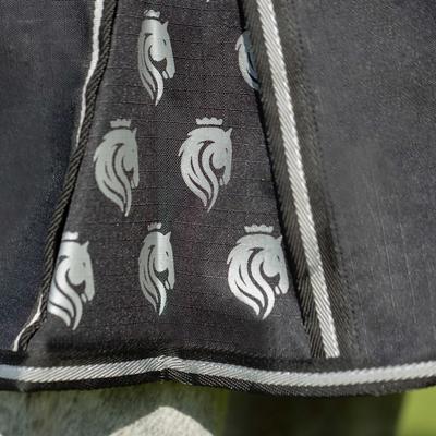 Show full view: Equinavia Norse Midweight 200-g Horse Turnout Blanket, Black, 72-in slide 9 of 9