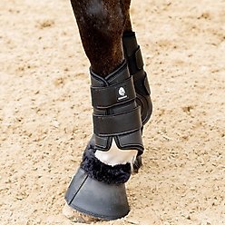 Equinavia Odin Flexi Brushing Horse Boots, 2 count, Black, Large slide 2 of 5