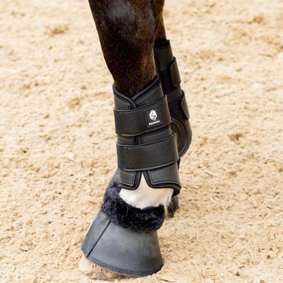 Show full view: Equinavia Odin Flexi Brushing Horse Boots, 2 count, Black, X-Large slide 2 of 5