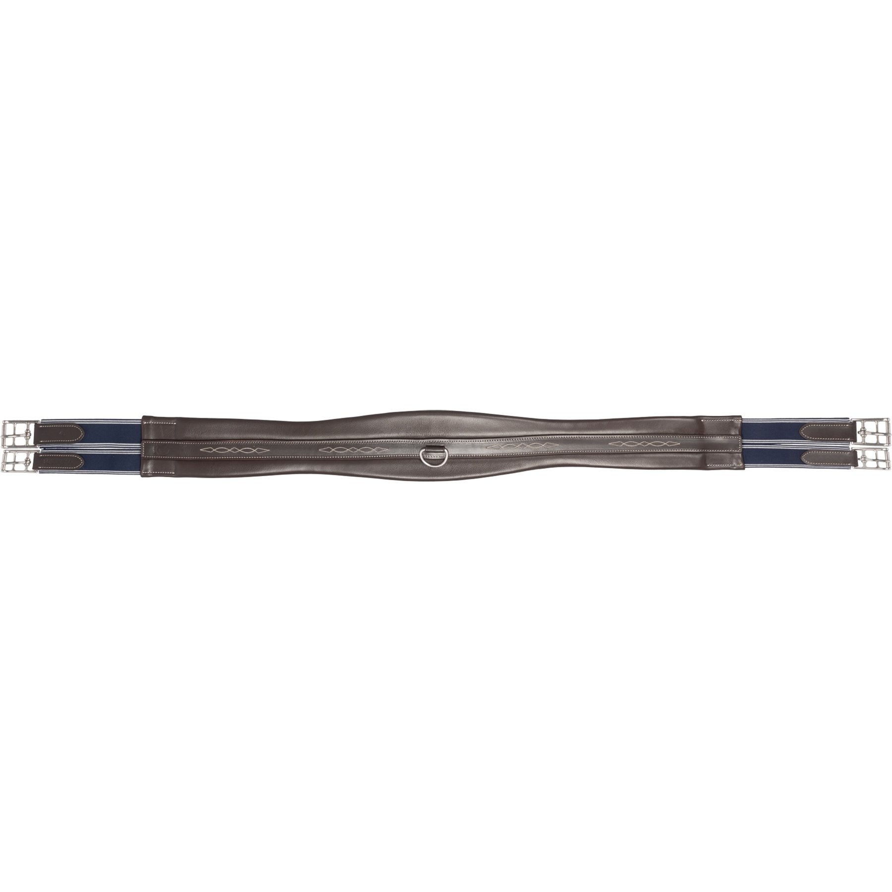 Equinavia Saga Chafeless Hunter Girth, Chocolate Brown, 54-in
