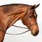 Show in main carousel: Equinavia Saga Fancy Stitched Hunter Horse Bridle & Reins, Chocolate Brown, Pony slide 2 of 9