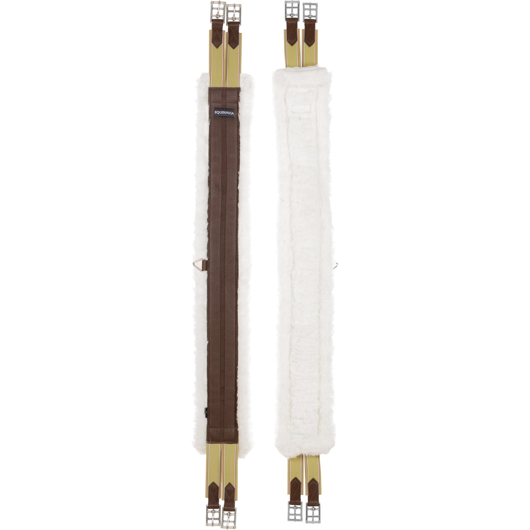 Equinavia Saga Fleece Girth, Brown, 50-in