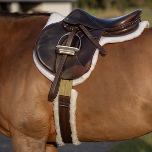 Equinavia Saga Fleece Girth, Brown, 52-in