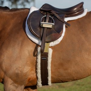 Equinavia Saga Fleece Girth, Brown, 52-in