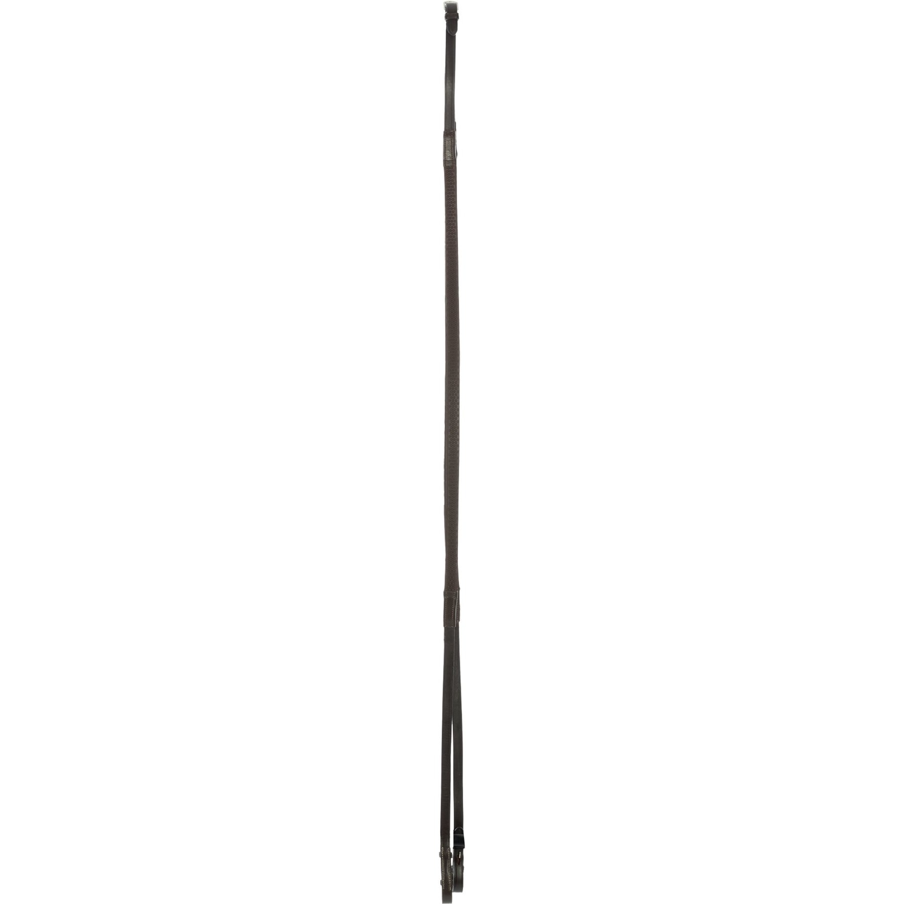 Equinavia Saga Flexi Rubber Horse Reins, Chocolate Brown, Horse