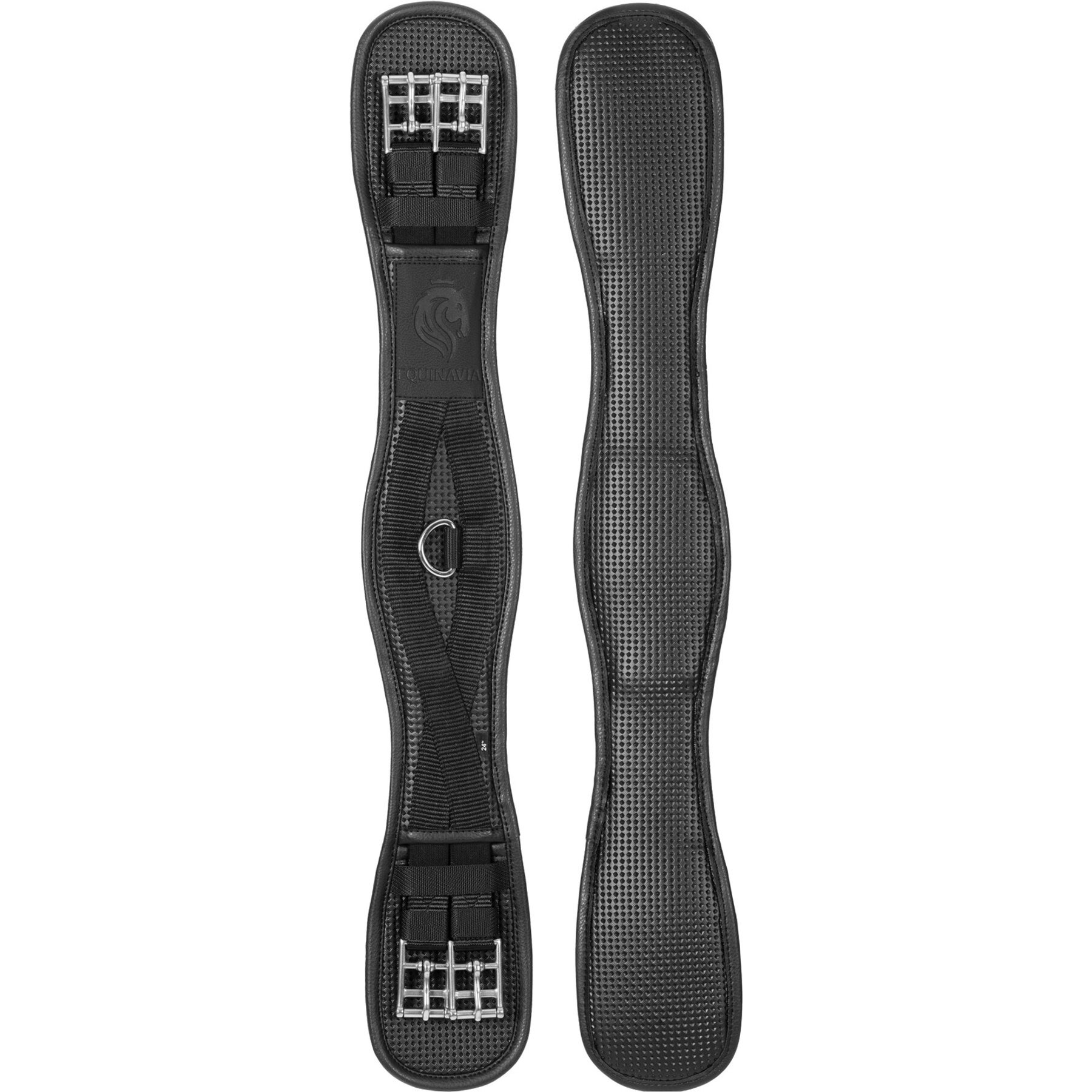 Equinavia Saga Gel Dressage Girth, Black, 30-in