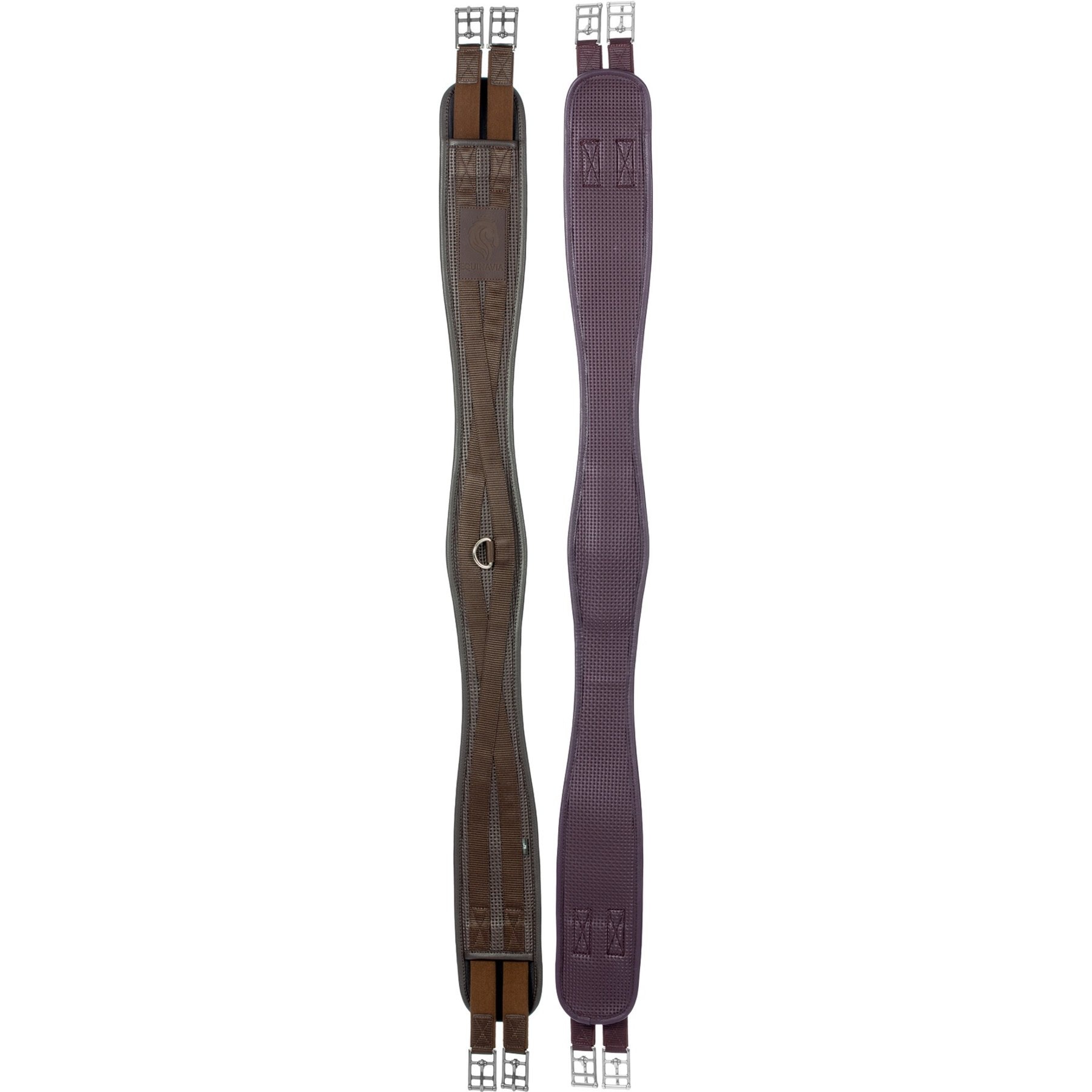 Equinavia Saga Gel Long Girth, Brown, 46-in
