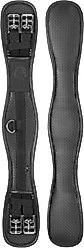 Equinavia Saga Non Slip Dressage Girth, Black, 24-in
