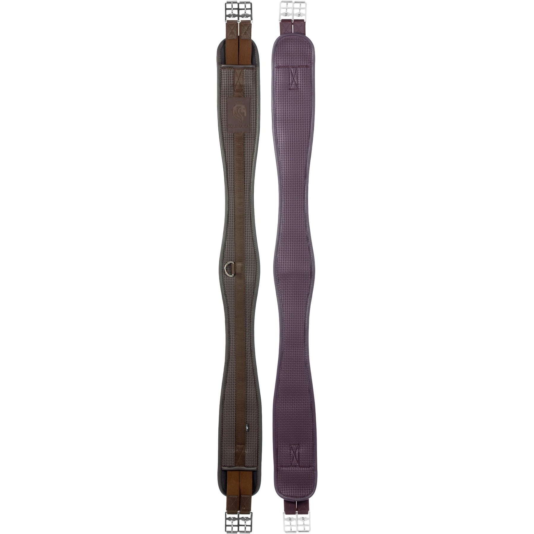 Equinavia Saga Non Slip Long Girth, Brown, 46-in