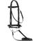 Show in main carousel: Equinavia Saga Padded Dressage Horse Bridle & Reins, Black, Horse slide 1 of 9