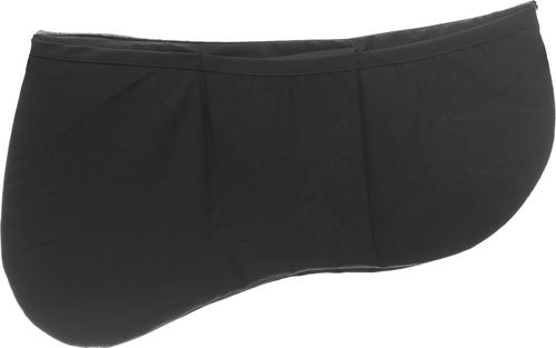 Show full view: Equinavia Sortland Shim Half Saddle Pad, Black, Horse slide 1 of 5