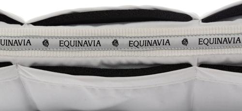 Show full view: Equinavia Sortland Shim Half Saddle Pad, White, Horse slide 5 of 7
