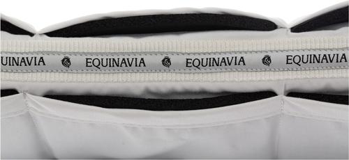 Show full view: Equinavia Sortland Shim Half Saddle Pad, White, Horse slide 4 of 7